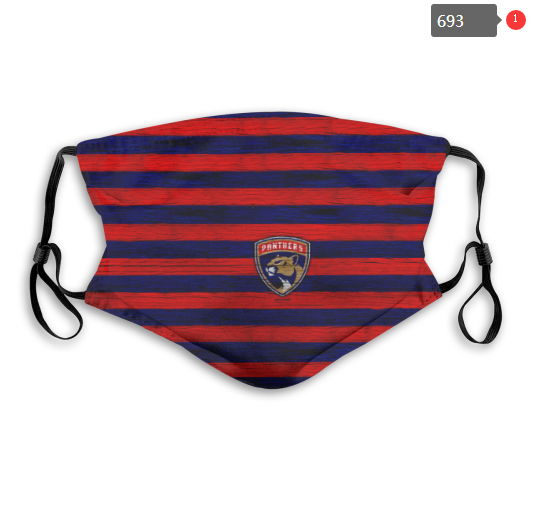 NHL Florida Panthers #4 Dust mask with filter->nba dust mask->Sports Accessory